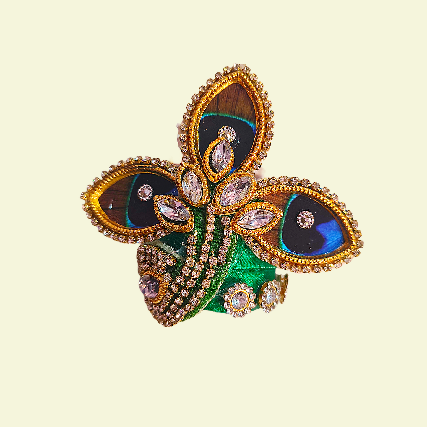 "Shri Krishna Mukut – Divine Crown of Elegance & Devotion" (Copy) (Copy)