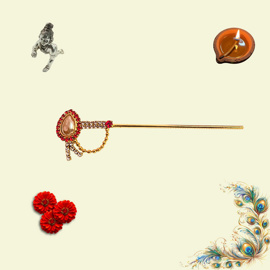 "Shri Krishna’s Flute – A Symbol of Devotion and Beauty" 10 number size ke sath (Copy) (Copy)