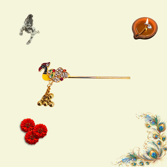 "Shri Krishna’s Flute – A Symbol of Devotion and Beauty" 10 number size ke sath (Copy)
